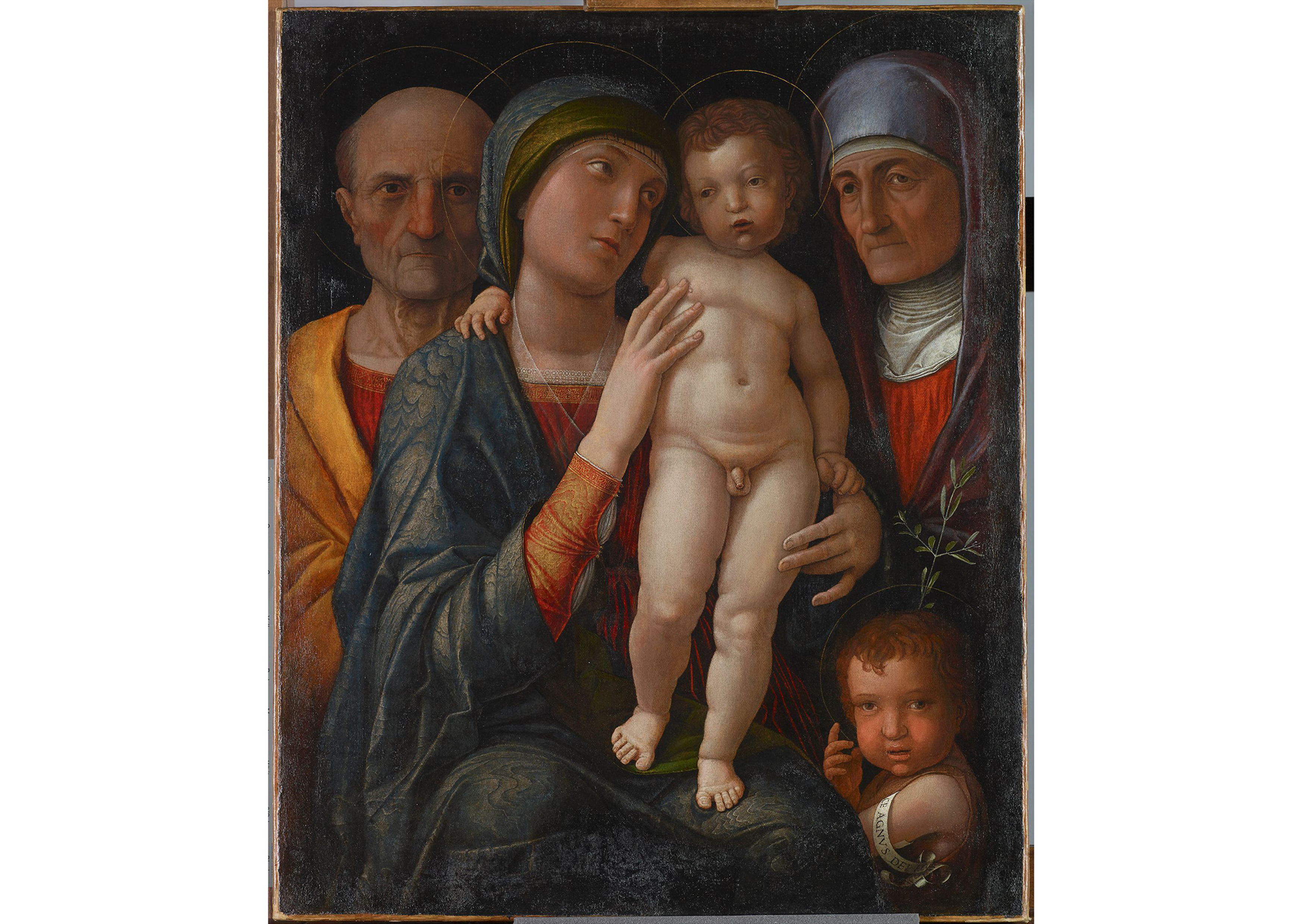 Sacra famiglia Mantegna